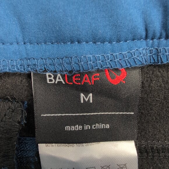 Baleaf Women's Blue Softshell Hiking Pants Size M NWOT - Picture 4 of 13